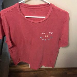 Aeropostale Pink Tee